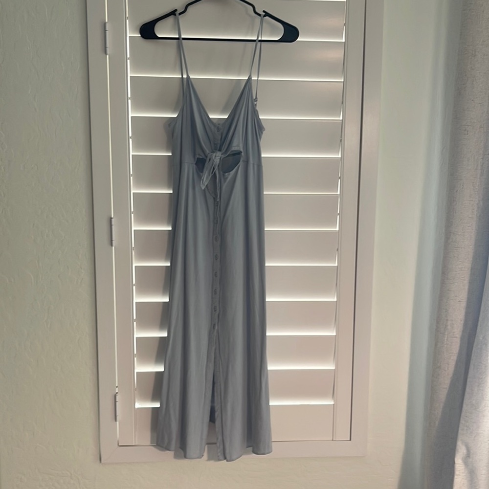 Topshop Knot Front Midi Dress NWT Size 8 US